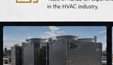 Commercial HVAC rooftop project